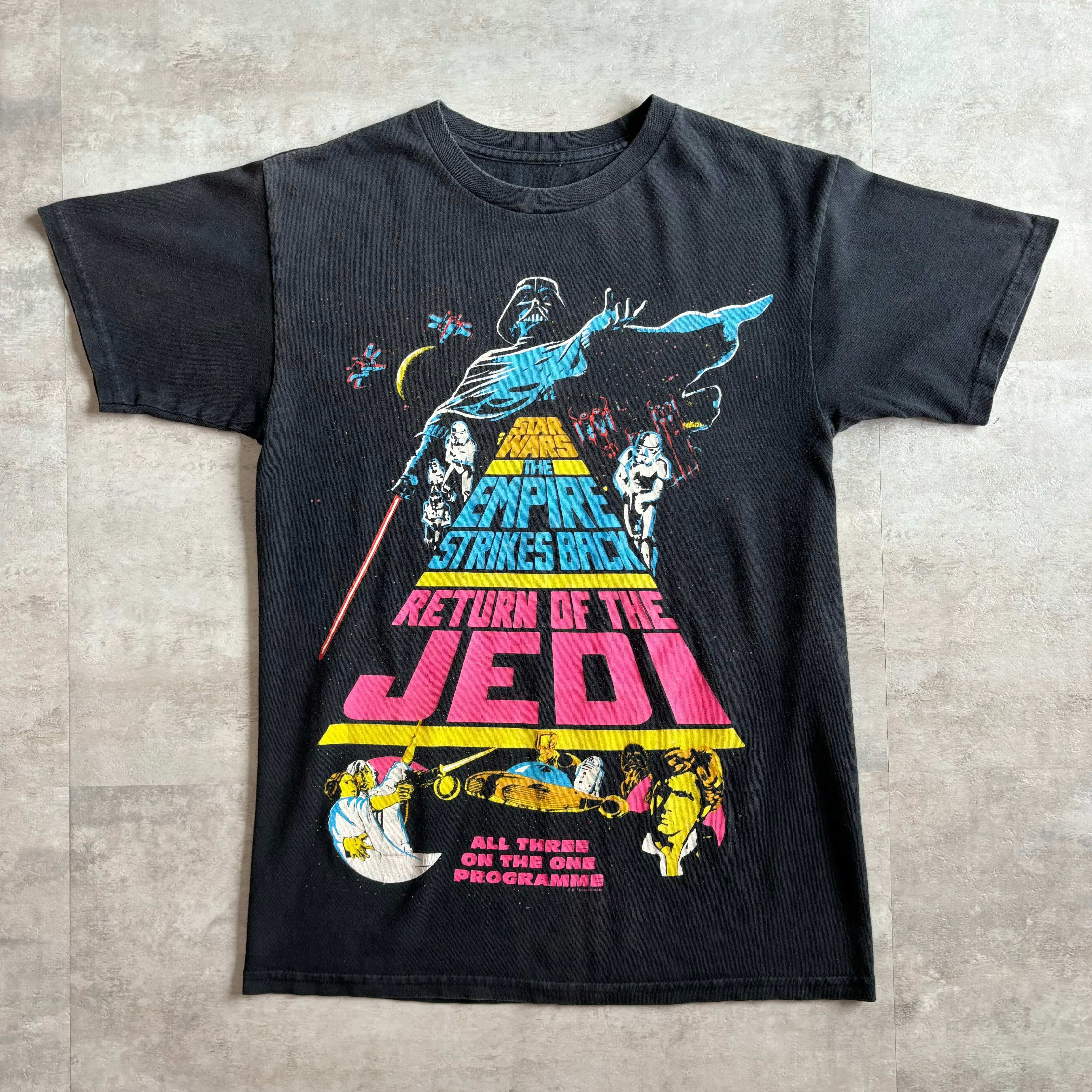 《M size》STAR WARS スターウォーズ ジェダイの帰還 ムービーTシャツ 映画 大判プリント no.3393