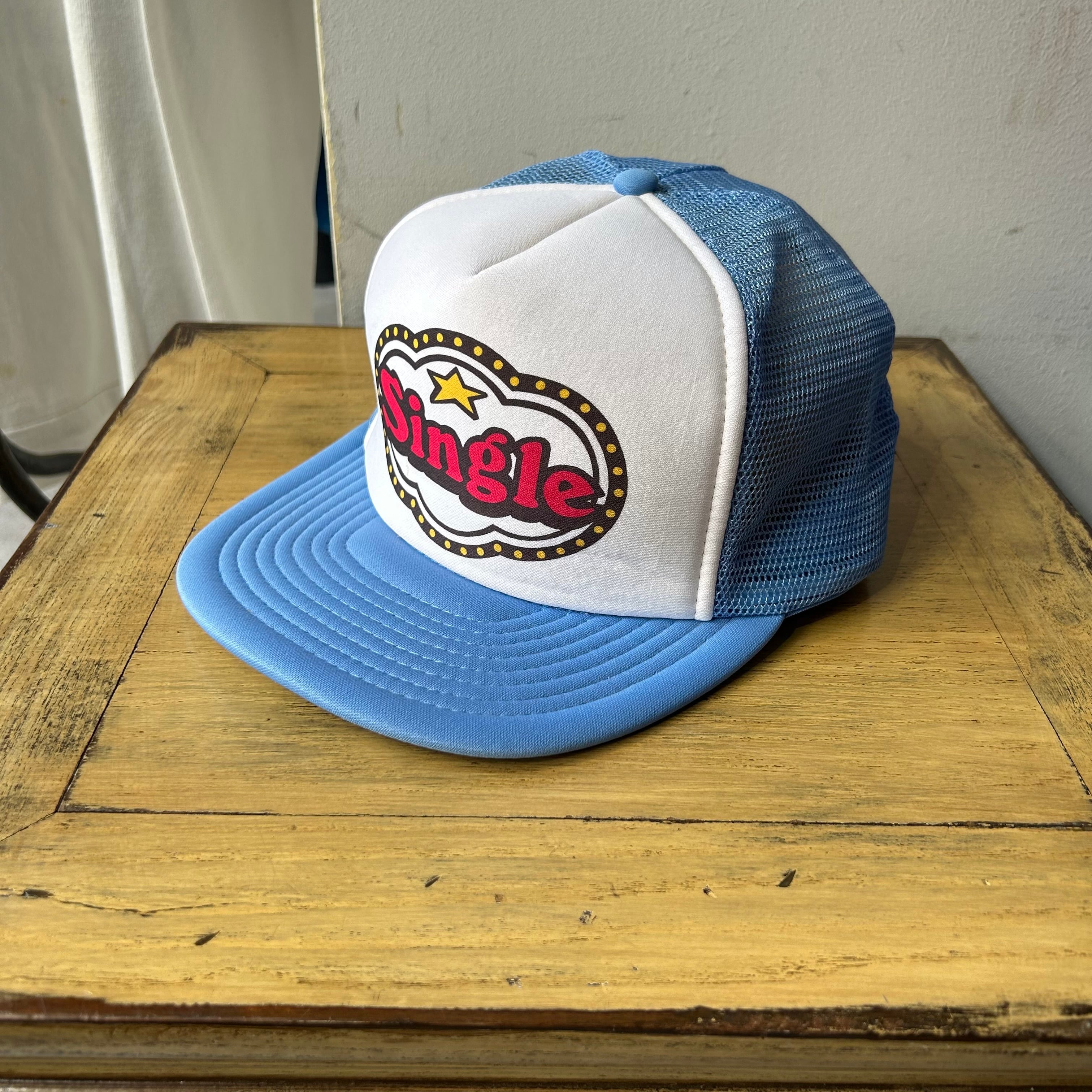90s "Single" logo mesh cap【仙台店】