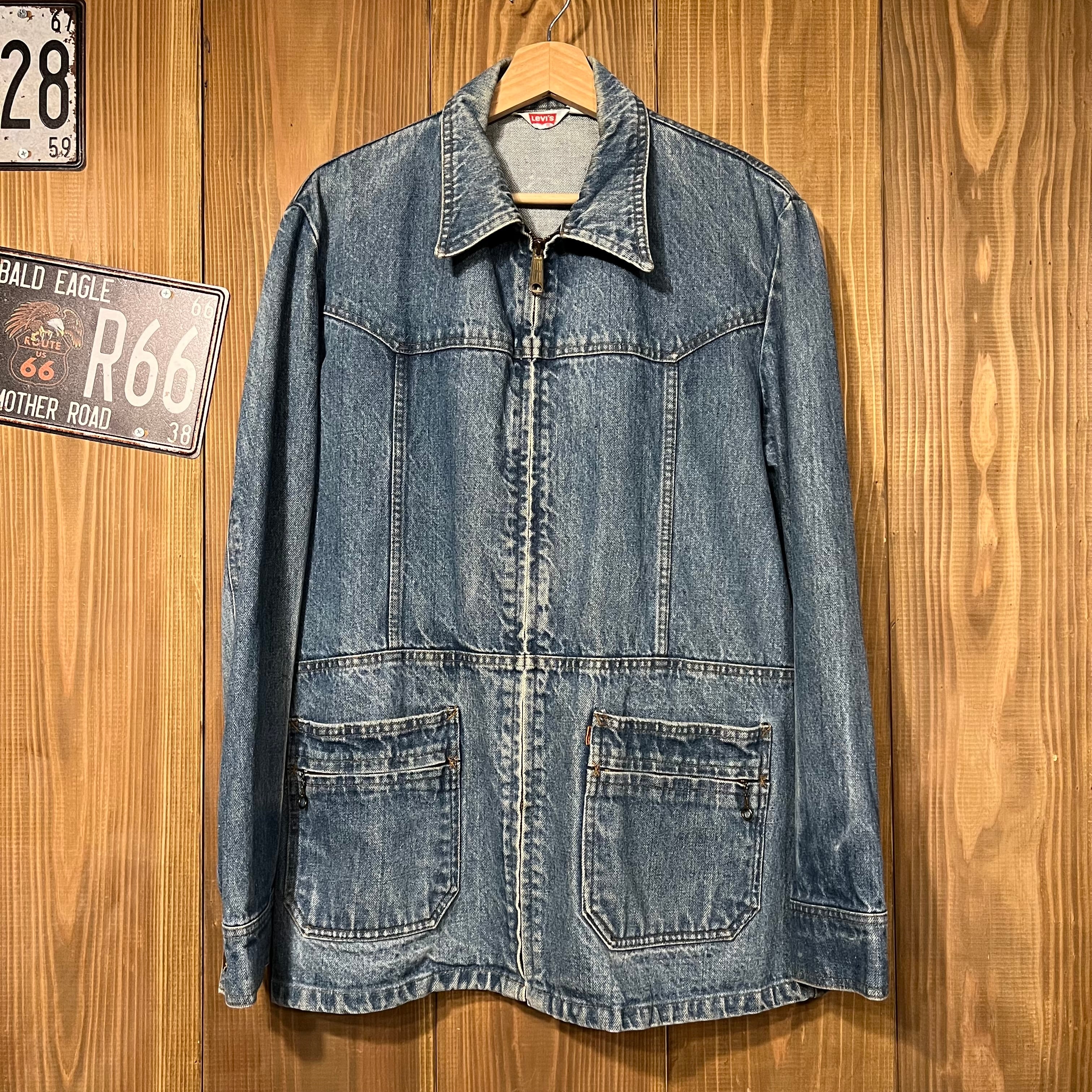 70s USA製 Levi's Safari Bush Denim Jacket リーバイス ブッシュ