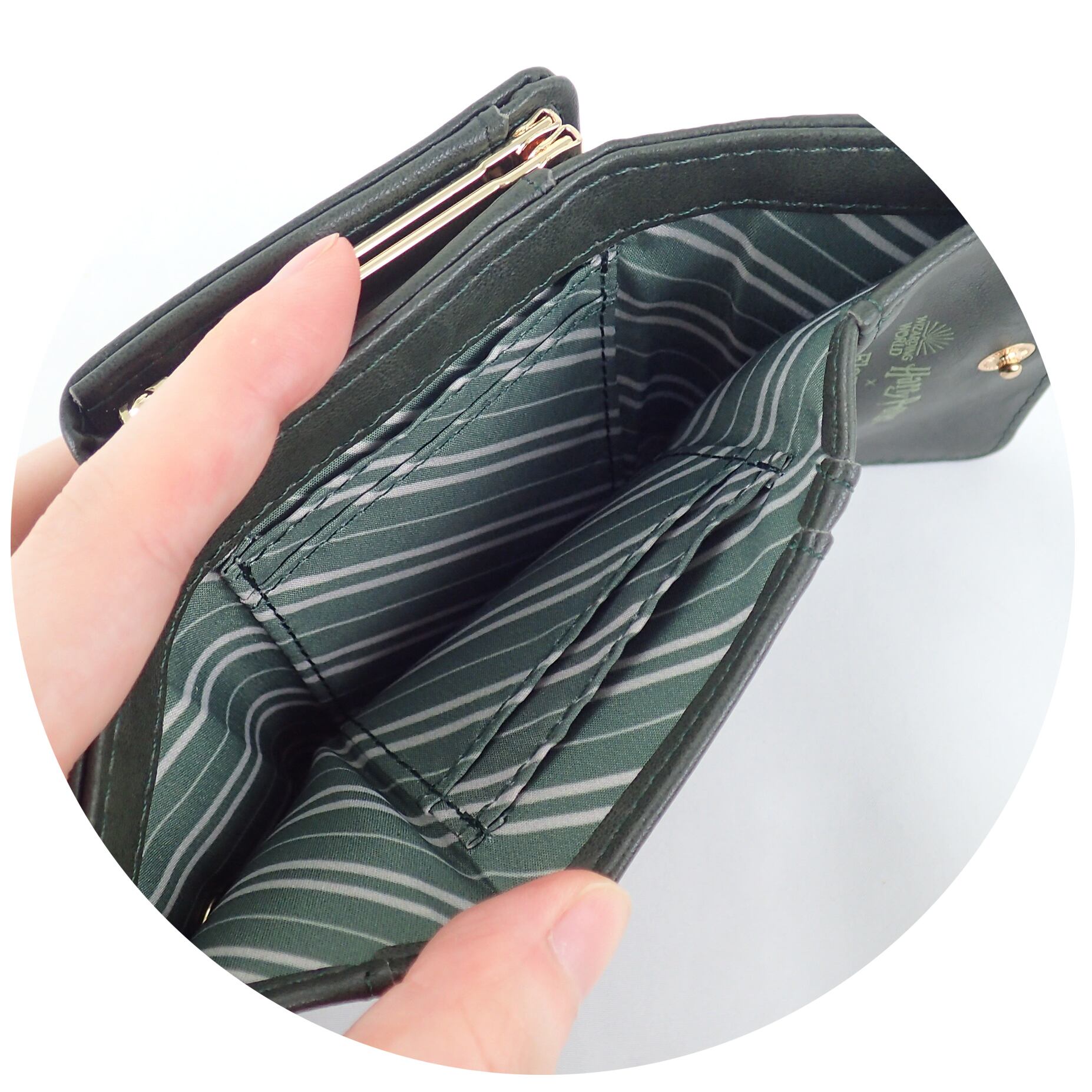 F218051_Harry Potter×Flapperホグワーツ4寮エンブレムミニウォレット