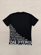 ''in the attic'' English letter printed T-shirts