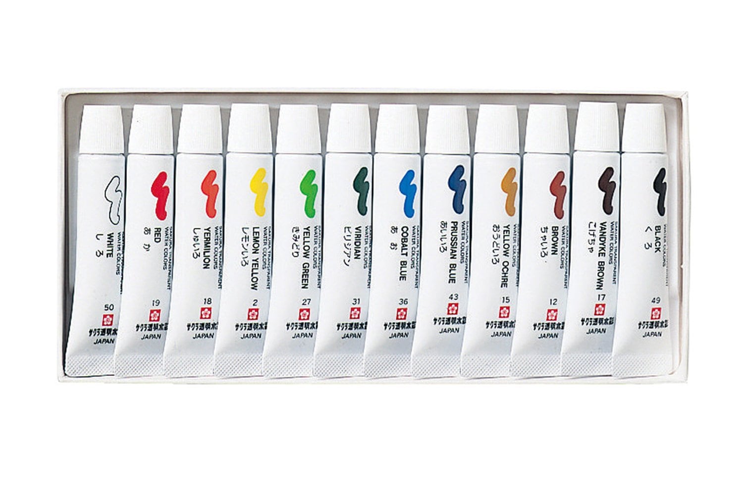 (未使用･未開封品)　サクラクレパス 絵の具 透明水彩 12色セット OW12 ar3p5n1 サクラクレパス 絵の具 透明水彩 12色セット OW12 | PAY ID