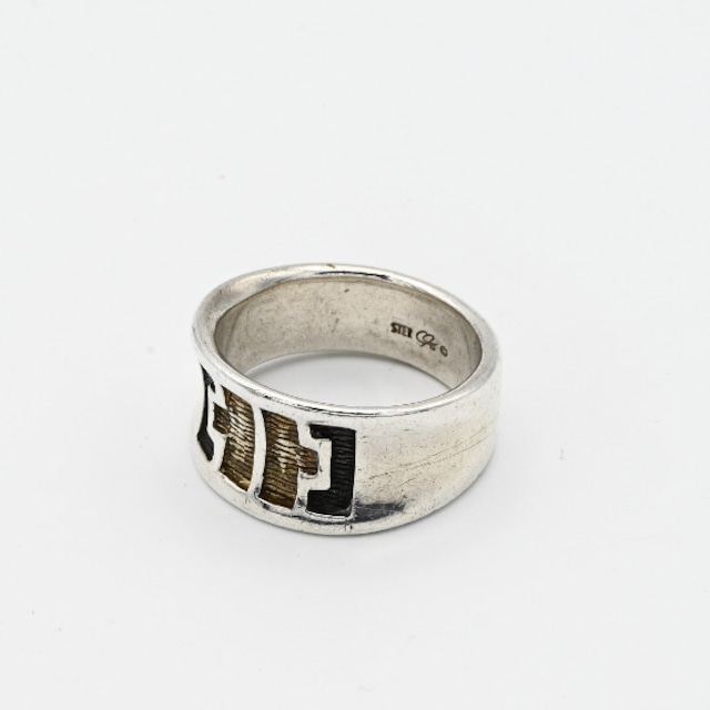 Designed Band Ring By Carolyn Pollack #18.5 / USA