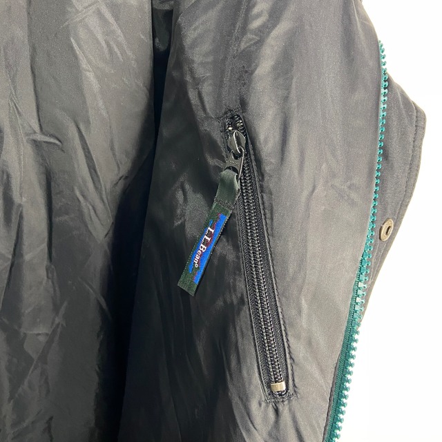 L.L.bean エルエルビーン 切替中綿入りマウンテンジャケット 90s 緑黒