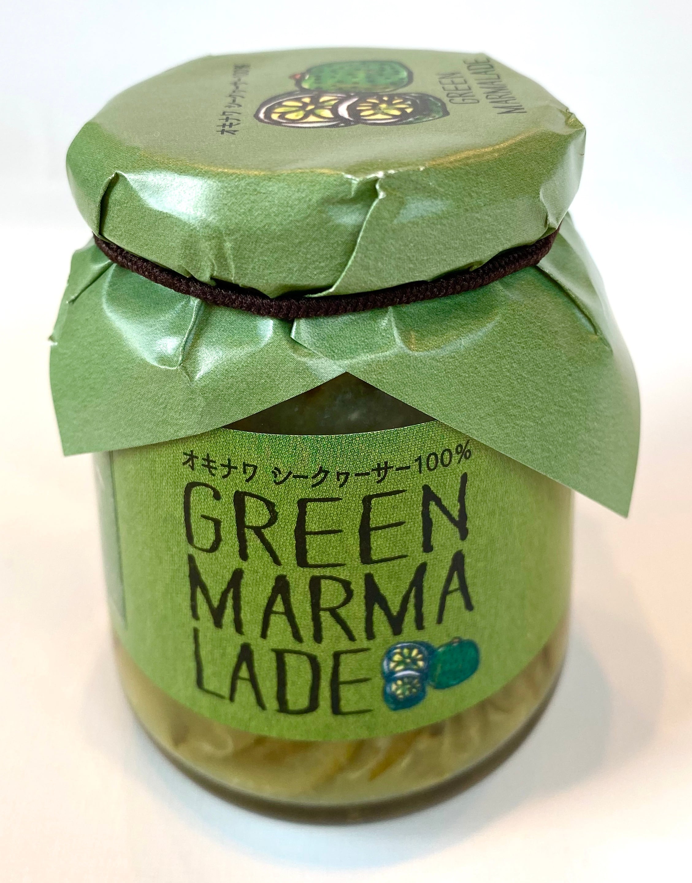 沖縄シークヮーサー100％マーマレード「GREEN MARMALADE」3個セット