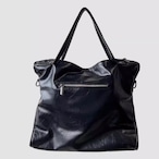 Large-Capacity Black Commuter Shoulder Bag (ME211)