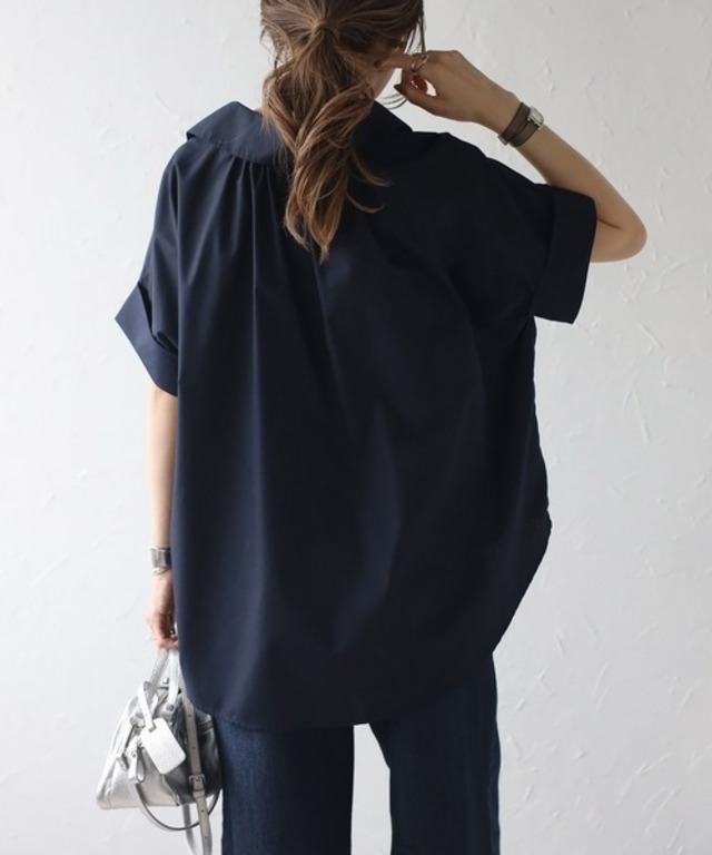 プルオーバースキッパーシャツ