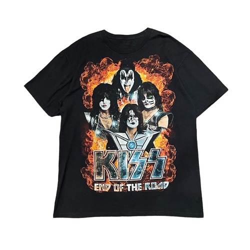 KISS used s/s tee SIZE:-