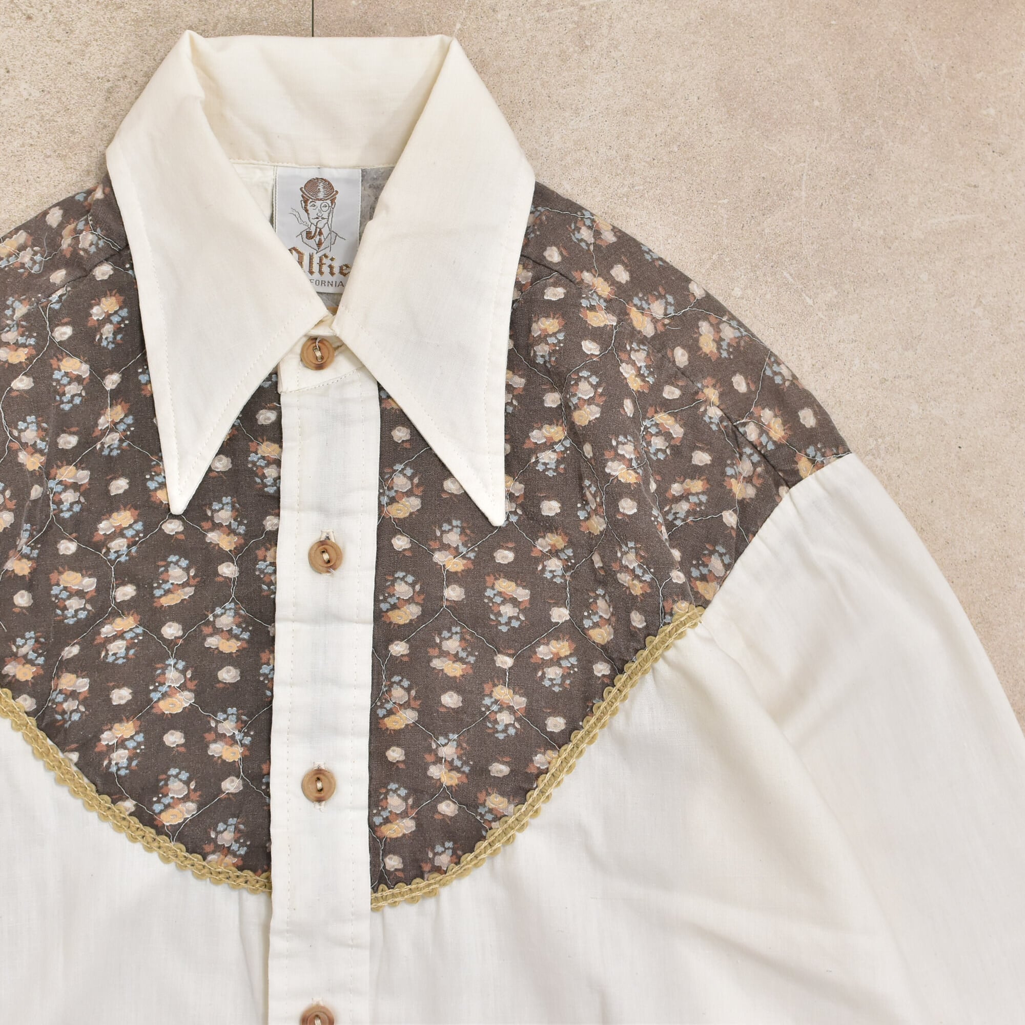 70s Alfie CALIFORNIA design shirt | 古着屋 grin days memory 【公式 