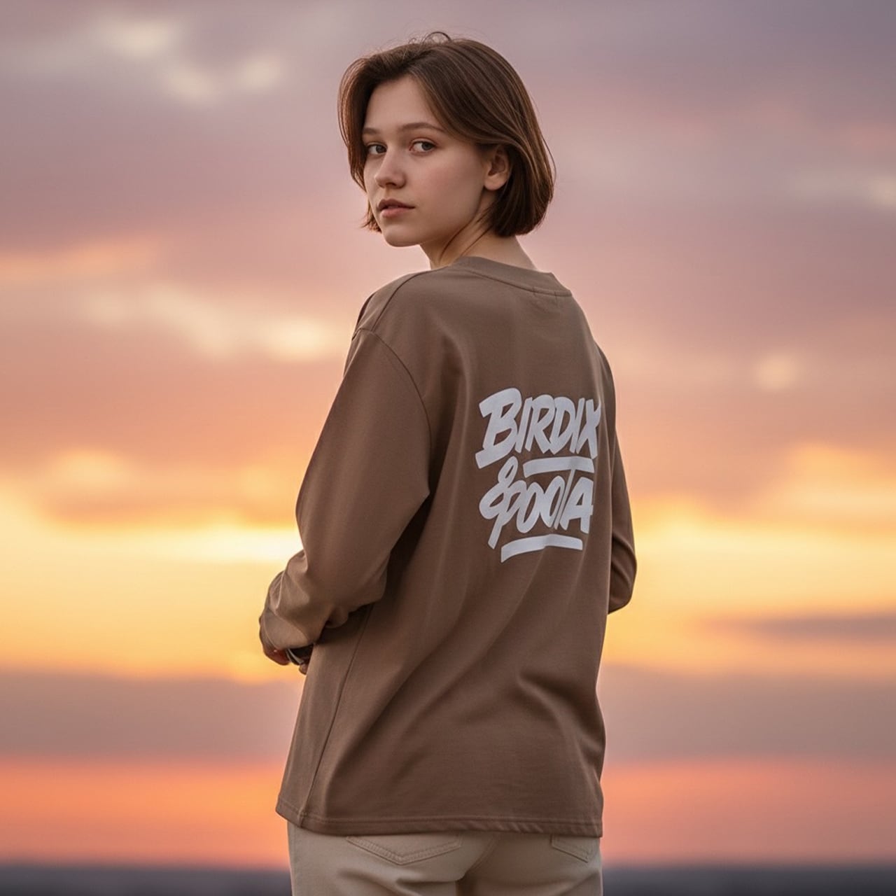 BIRDIX & PooTa ストレッチ ロングスリーブTシャツ | PAY ID