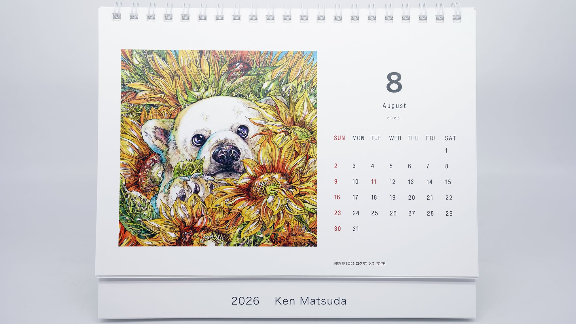 グッズ】マツダケン卓上カレンダー2026 | KEN MATSUDA STORE