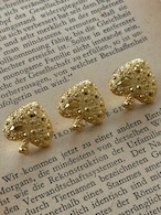 17mm Japanese Vintageボタン ゴールド スペード レトロボタン アクセサリーパーツ デコレーション材