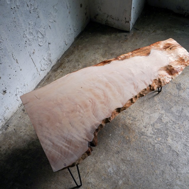 白い楓のローテーブル （高さ・カラー変更無料）