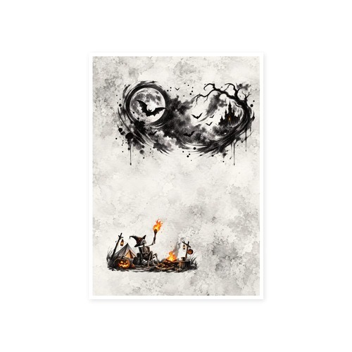 A5|Halloween Skelton(フレームなし)