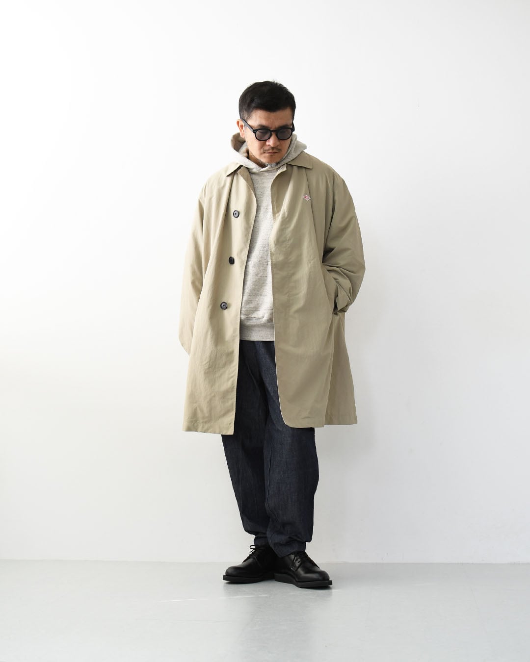 DANTON [ダントン] M COAT [DT-A0768TNY] メンズ コート・ロング丈