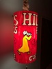 VINTAGE HANGING LAMP "HILLS BROS COFFEE"/希少 ヒルズコーヒー ランプ 照明 プラスチック製 ビンテージ