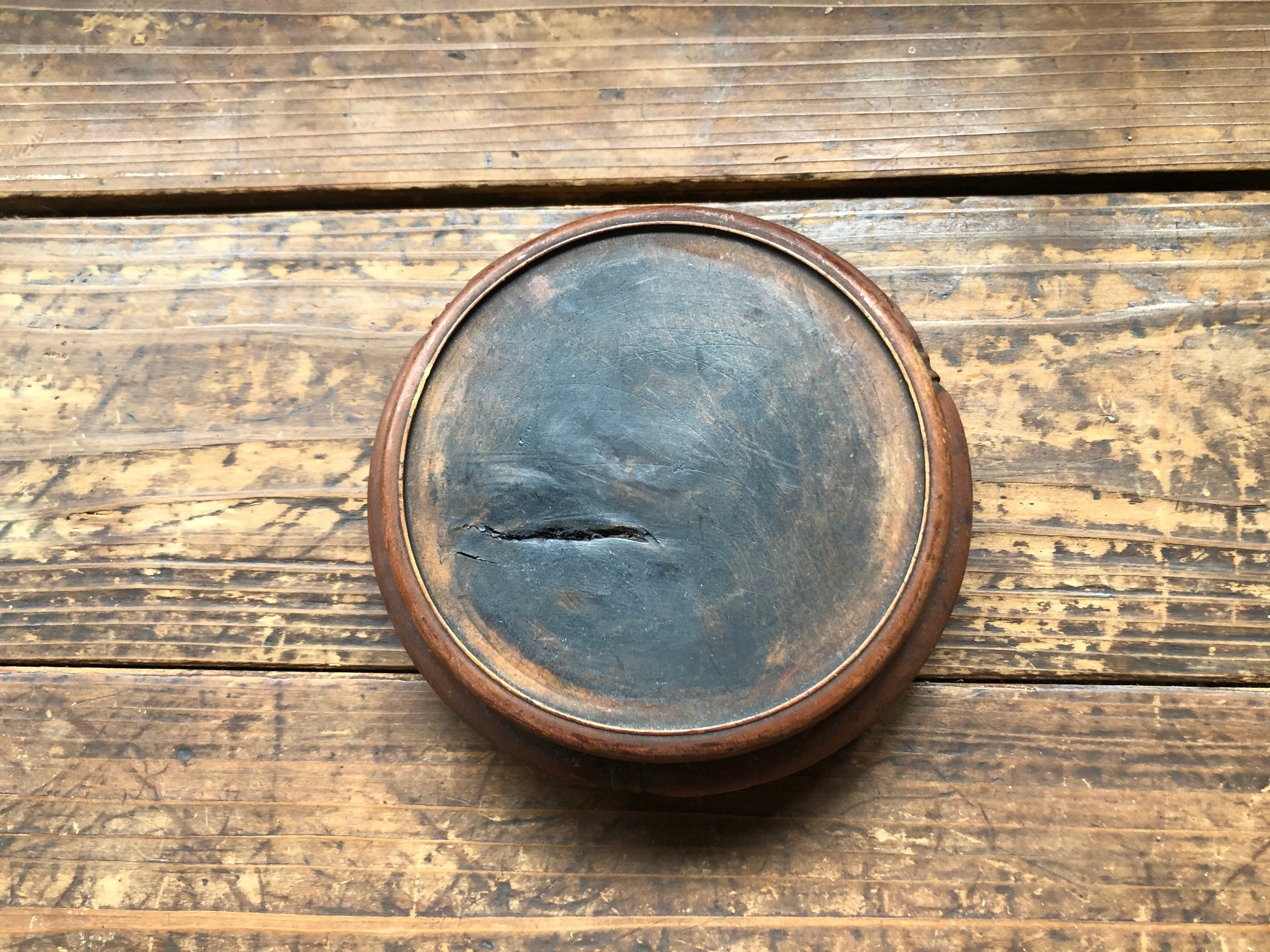 古い木製の花台B 飾り台 ビンテージ アンティーク 古道具