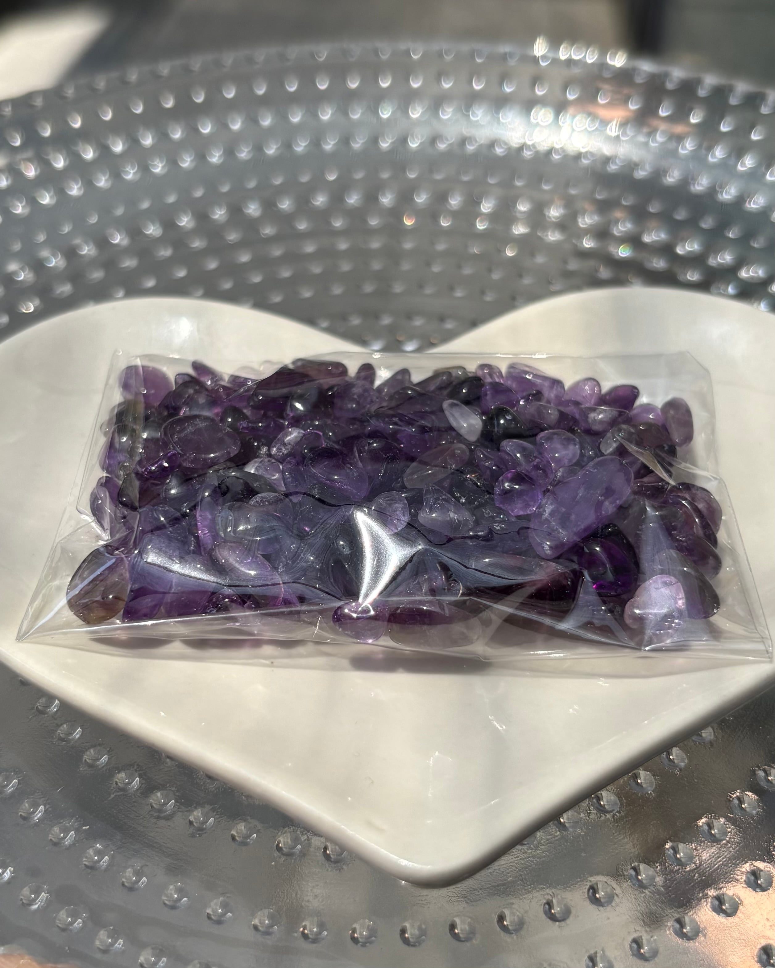 浄化用さざれ石 アメジスト（紫水晶） 50g | maokie