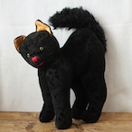 [348]アンティーク/ヴィンテージ 黒猫　トムキャット  26cm