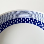 和食器 深皿 おしゃれ 蒼い器 しずく 6.3深皿 20cm 食器 大皿 パスタ皿 美濃焼