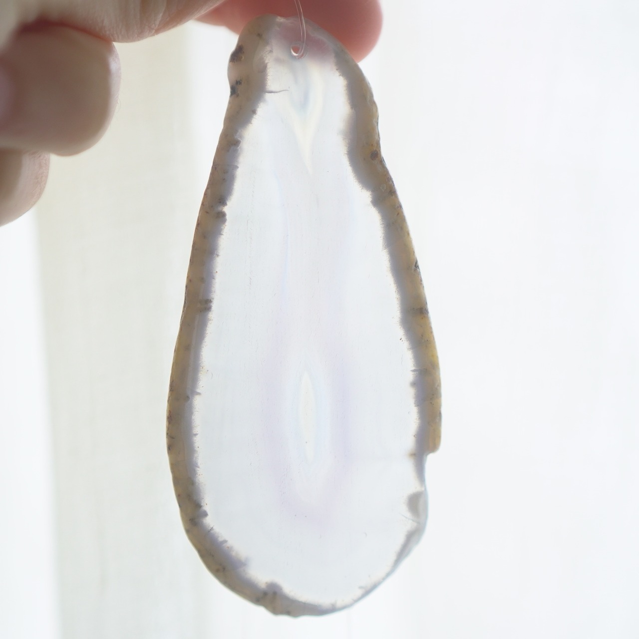 Blue Gardens - アゲートヒーリングチャイム / Agate Sun Catcher Wind Chime 383