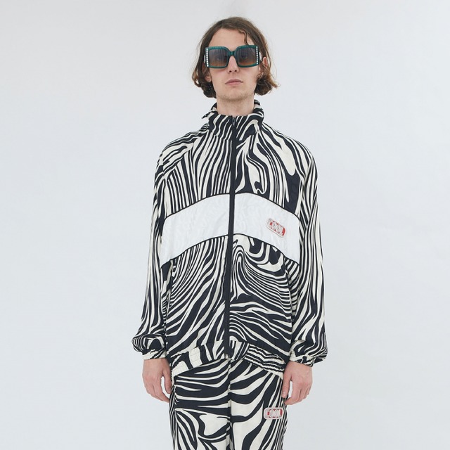 COOL TMZEBRA TRACKSUIT JACKETBLACKECRU