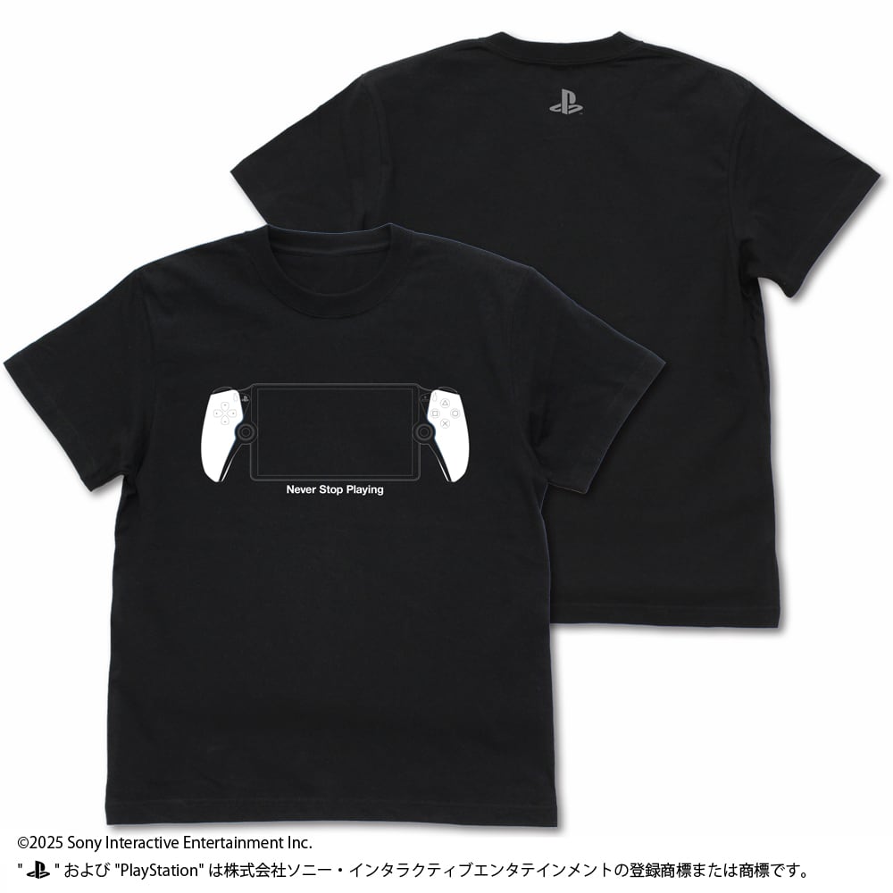 プレイステーション 6608-2286 TシャツVer.2 初代“PlayStation”/BLACK