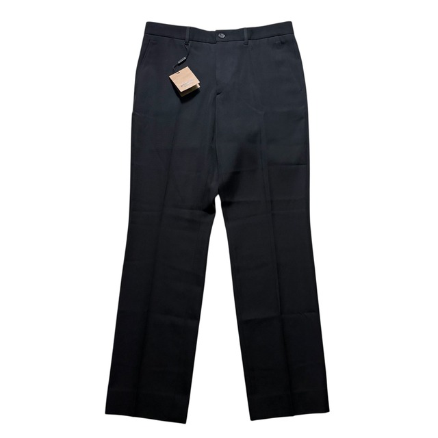 (nos) BURBERRY LONDON ENGLAND black wool slacks
