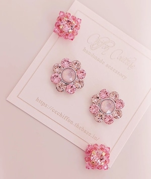 aura flower◇dusty pink ◇