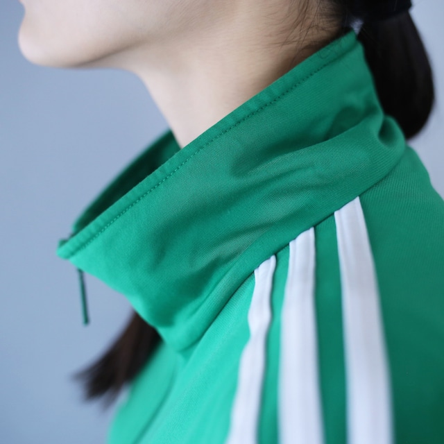 "adidas" good green XXL over silhouette track jacket