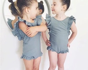 フリル水着 / ロンパース / 女の子 / 〜5才( A・B )