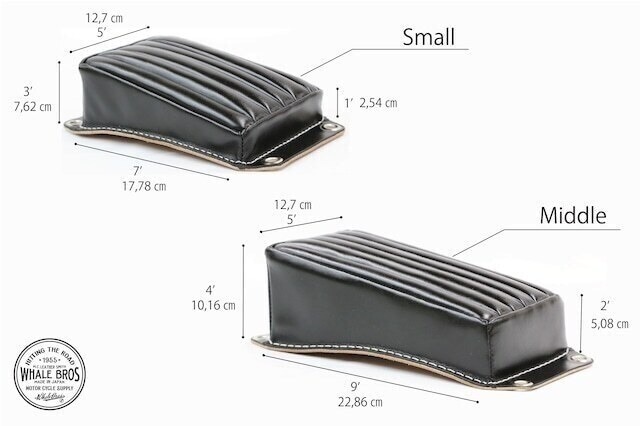 クラックレザー : 60sトラディション ピリオンパッド [スムース] (CBW05)