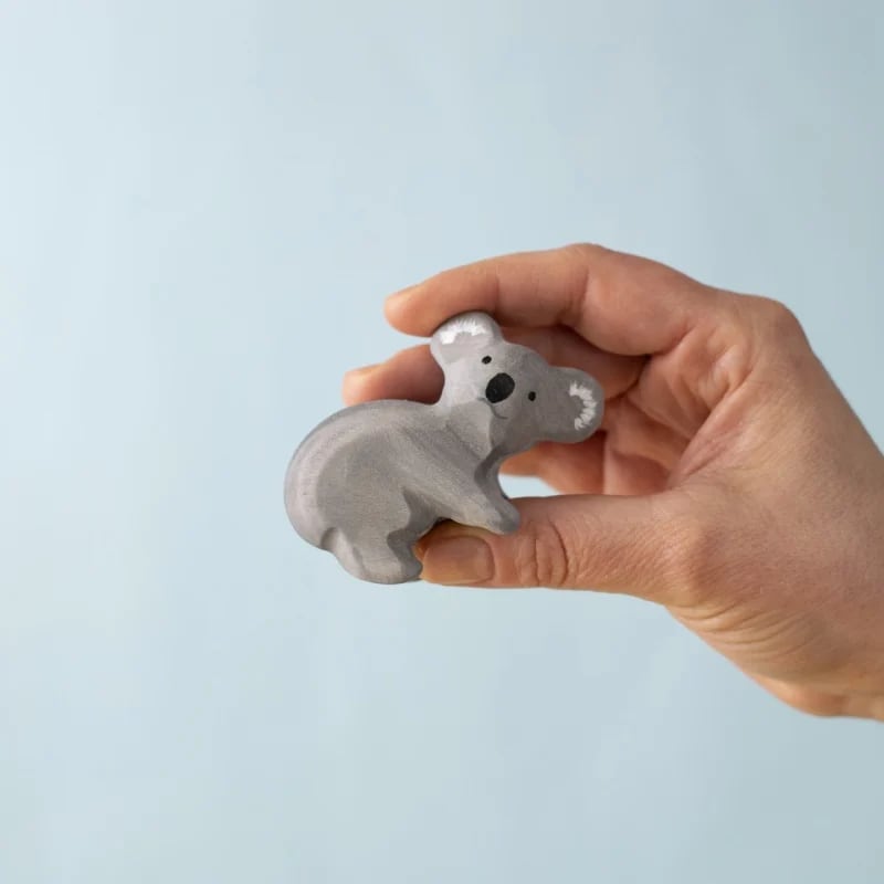 bumbutoys コアラの親子（ユーカリの木付） | 木のおもちゃ専門店