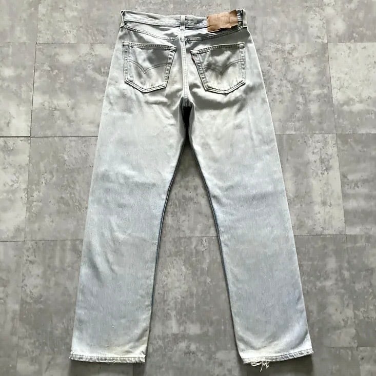 W32 L30】90's US.Levis 501 リーバイス マーフィー工場(546) ボタン裏