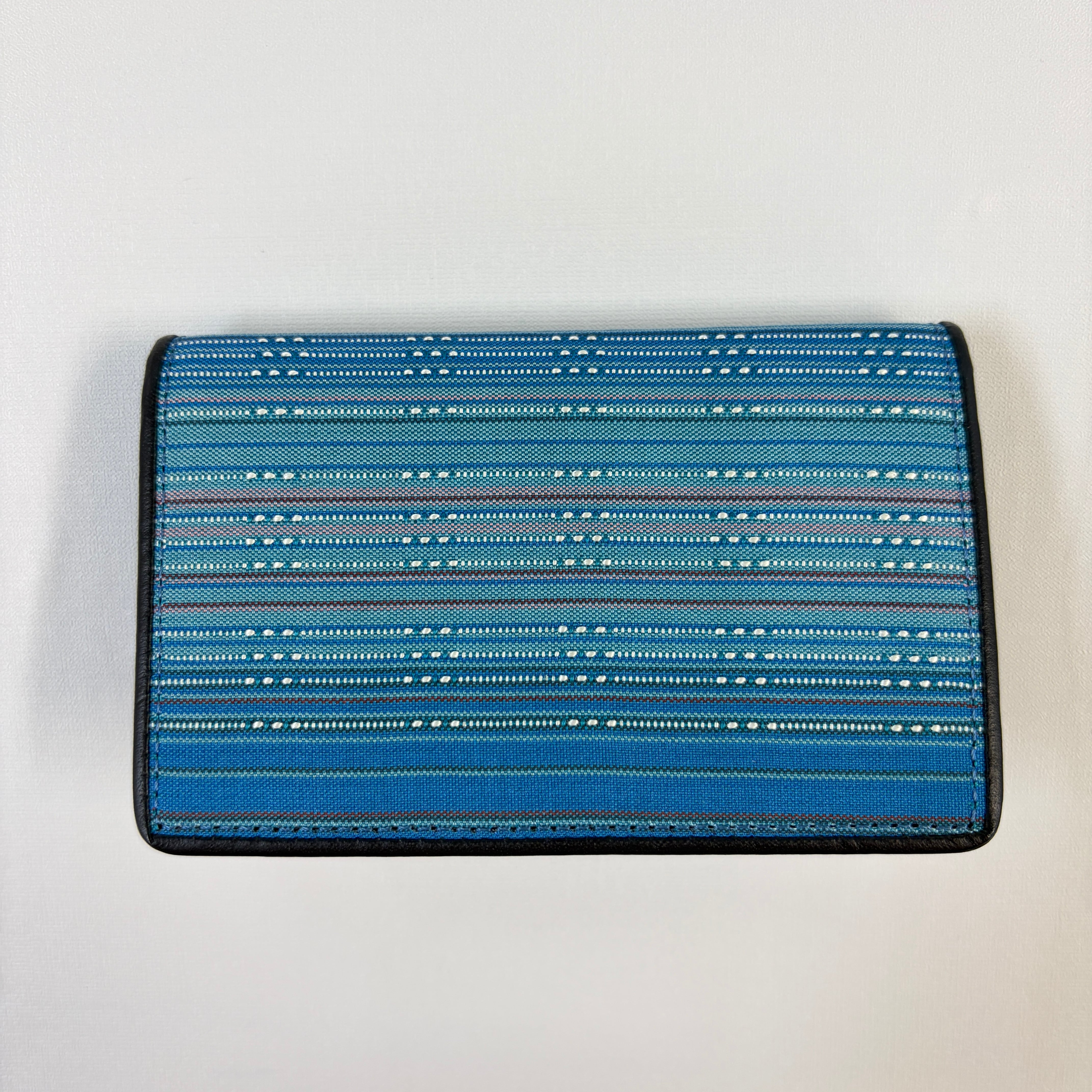 【名刺入れ】さざなみブルー