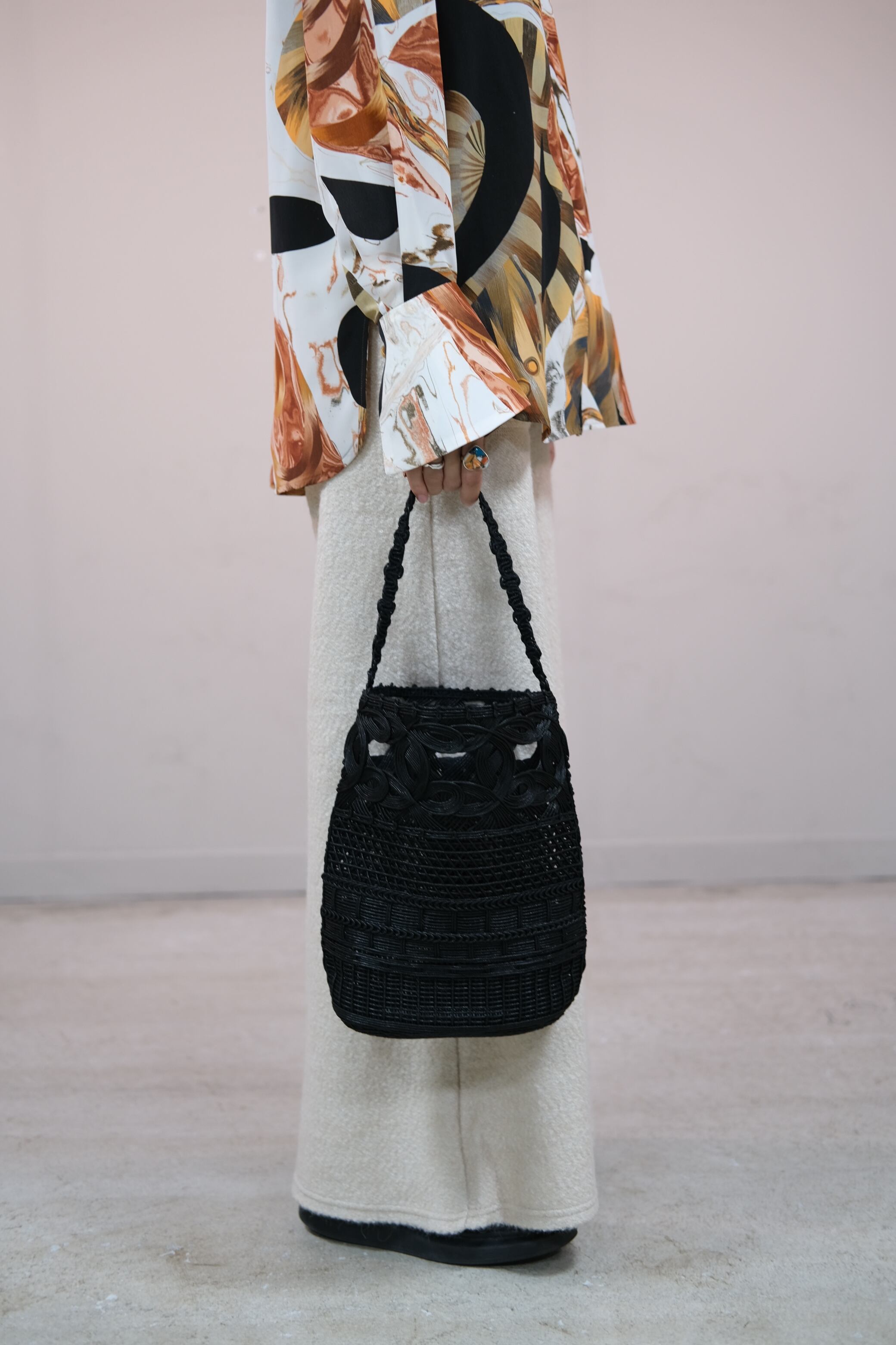 Mame Kurogouchi】Cord Embroidery 