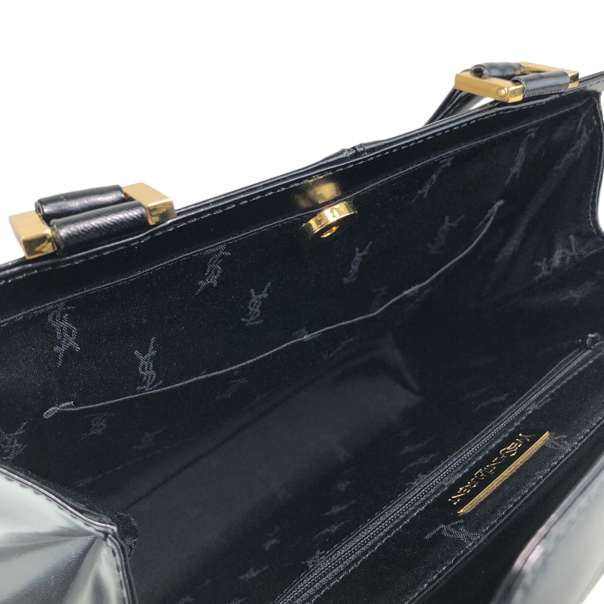 Yves Saint Laurent イヴ・サンローラン ハンドバッグ ブラック