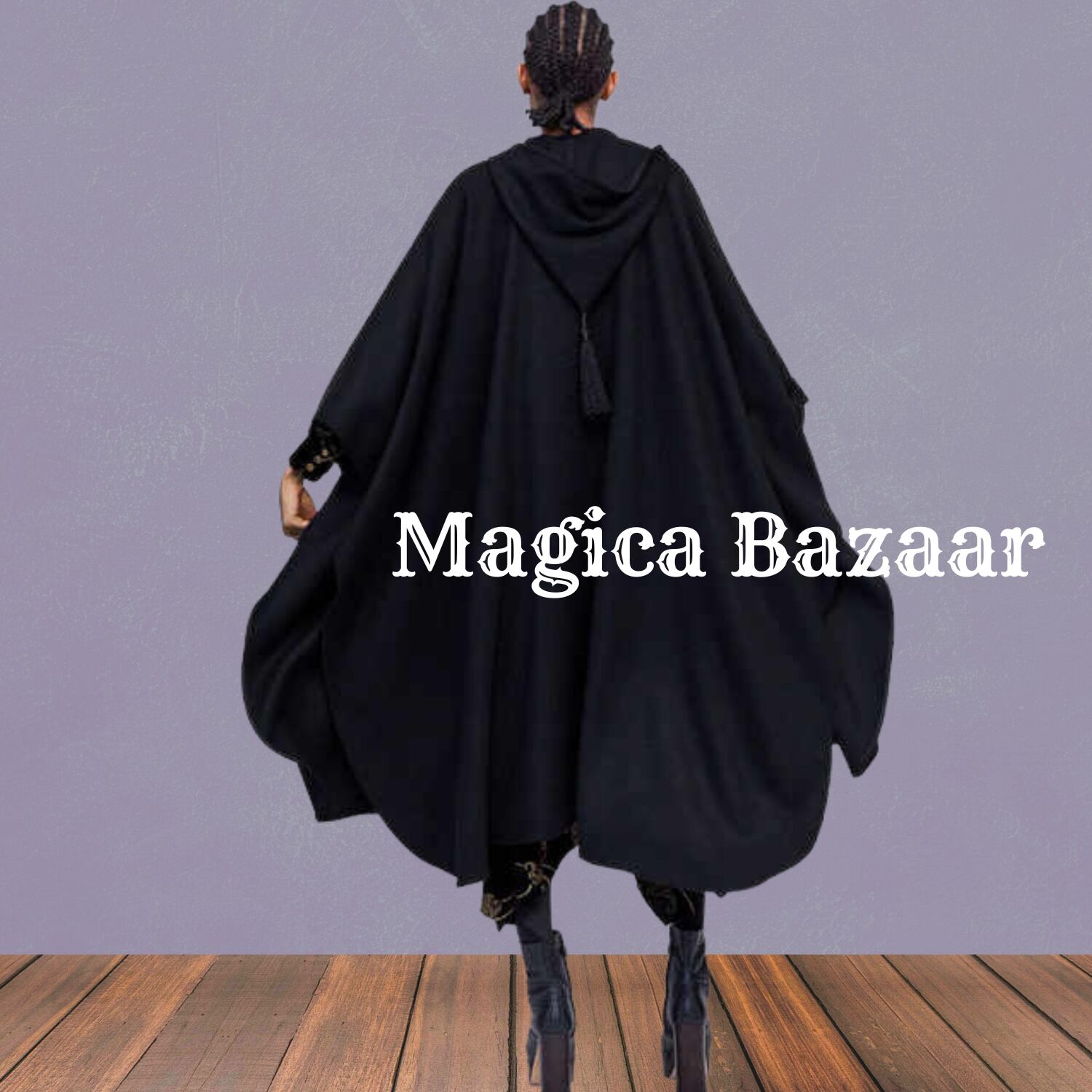 闇に潜む魔導師のパーカー M22542 | 奇妙な洋装雑貨店 Magica Bazaar