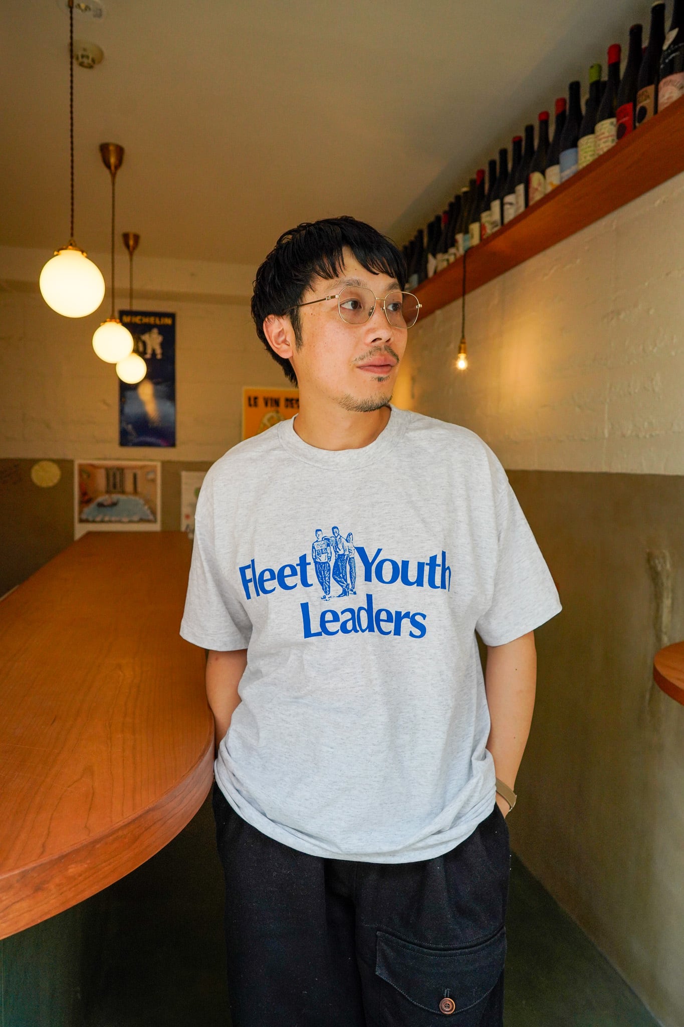 【1990s】"Hanes" Fleet Youth Leaders Souvenir T-shirts / 6-100