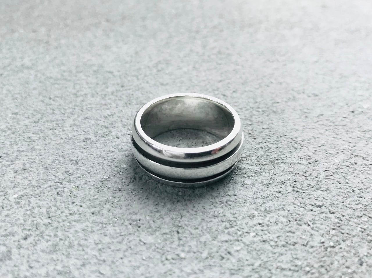 Tiffany & Co. Grooved ring silver 925