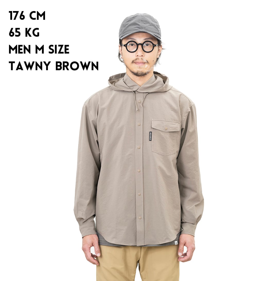 RIDGE MOUNTAIN GEAR | Hooded Long Sleeve Shirt | MOMOYA 山の用品店