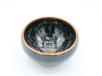 【14-060】天目茶碗／花間鷓鴣／作家：林長明 2
