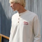 日本製ヘンリーネックカットソー