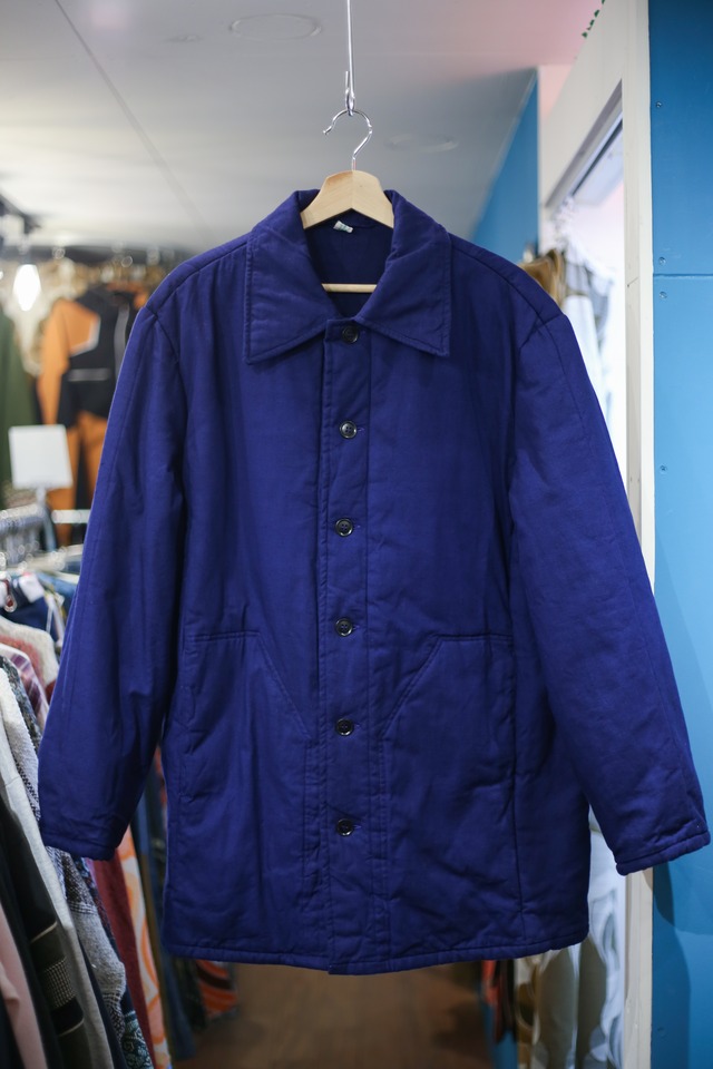 Euro work padded jacket “Navy” #1