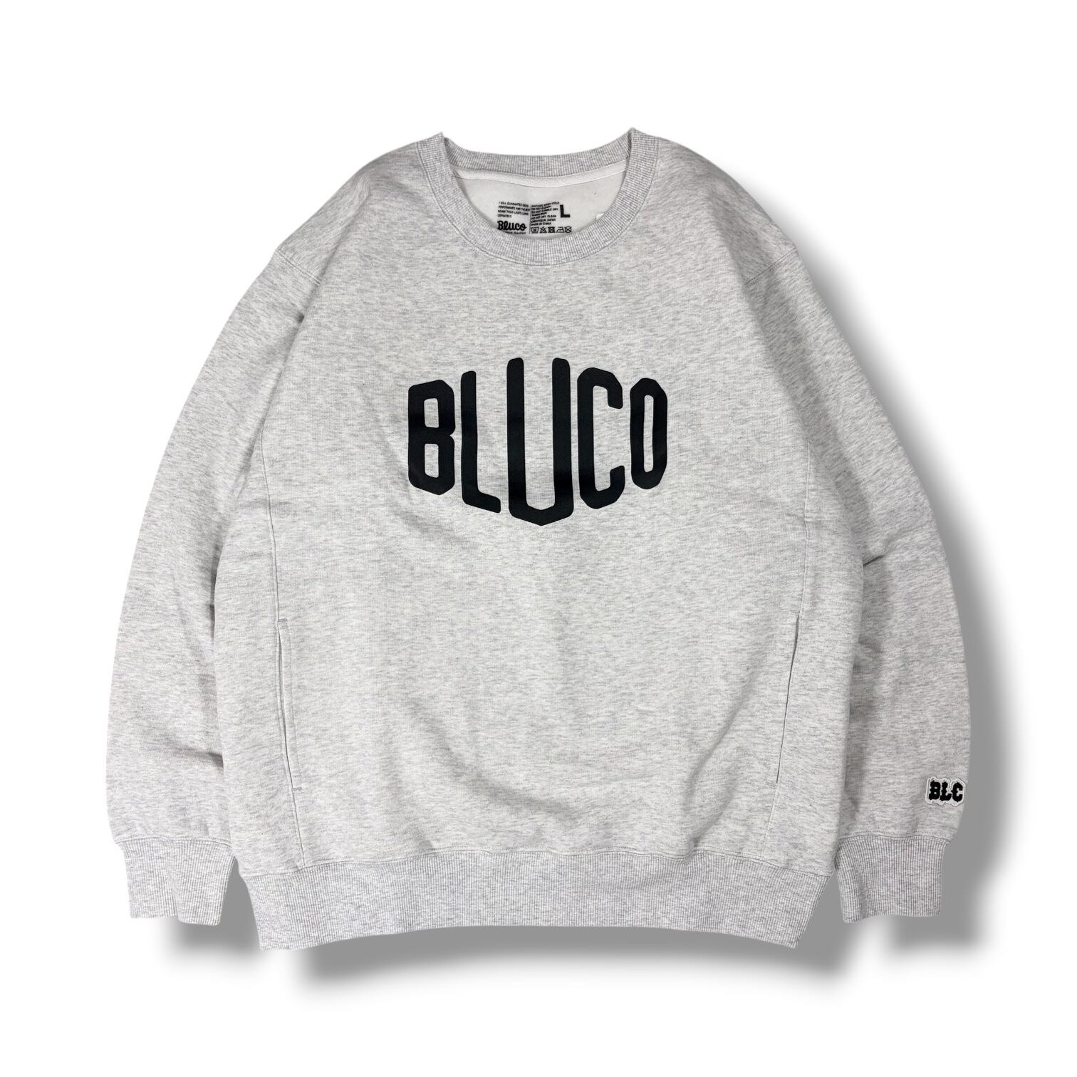 BLUCO ブルコ スウェットシャツ Hex クルーネックスウェット ポケット