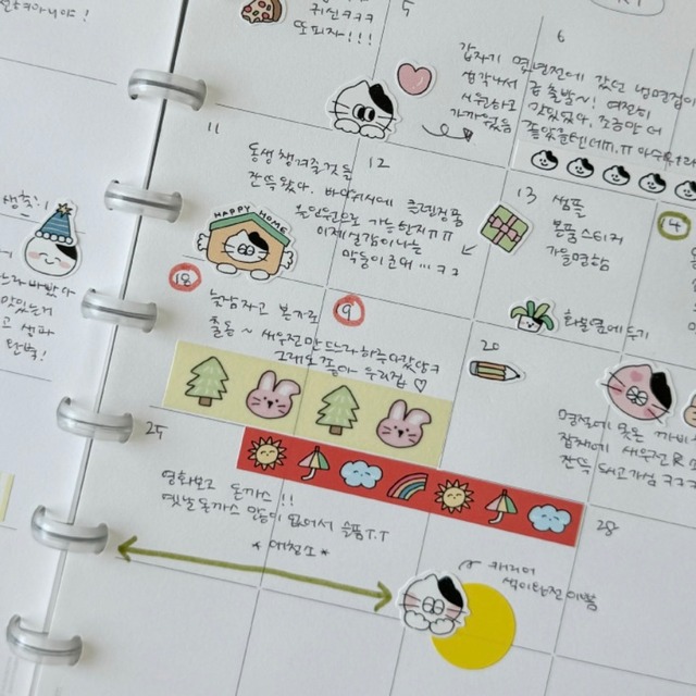 KEYKEYMADE 〔sticker -FACE-〕