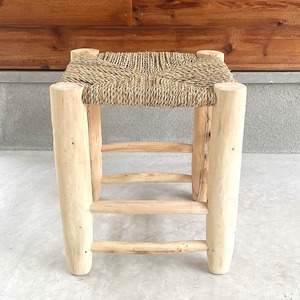 Moroccan wooden chair モロッコ ドーム木椅子 w34×32×h40cm (2)