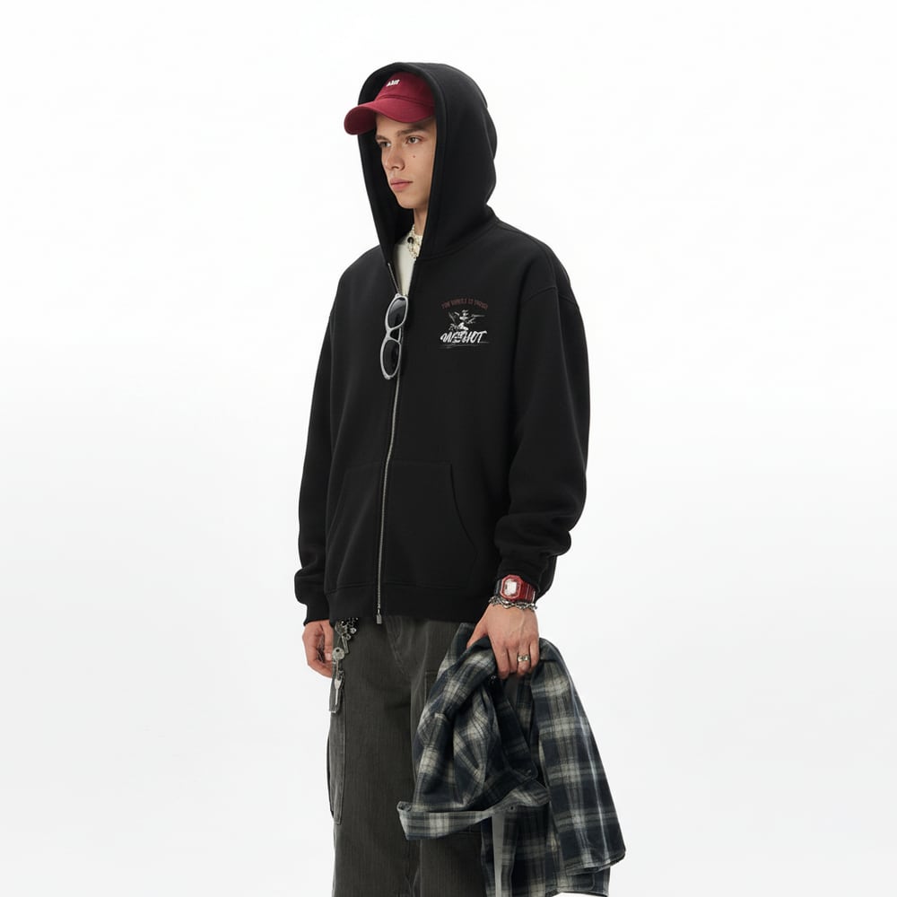 WSHOT Original Shooting Angel Zip Hoodie WS129 | wshot