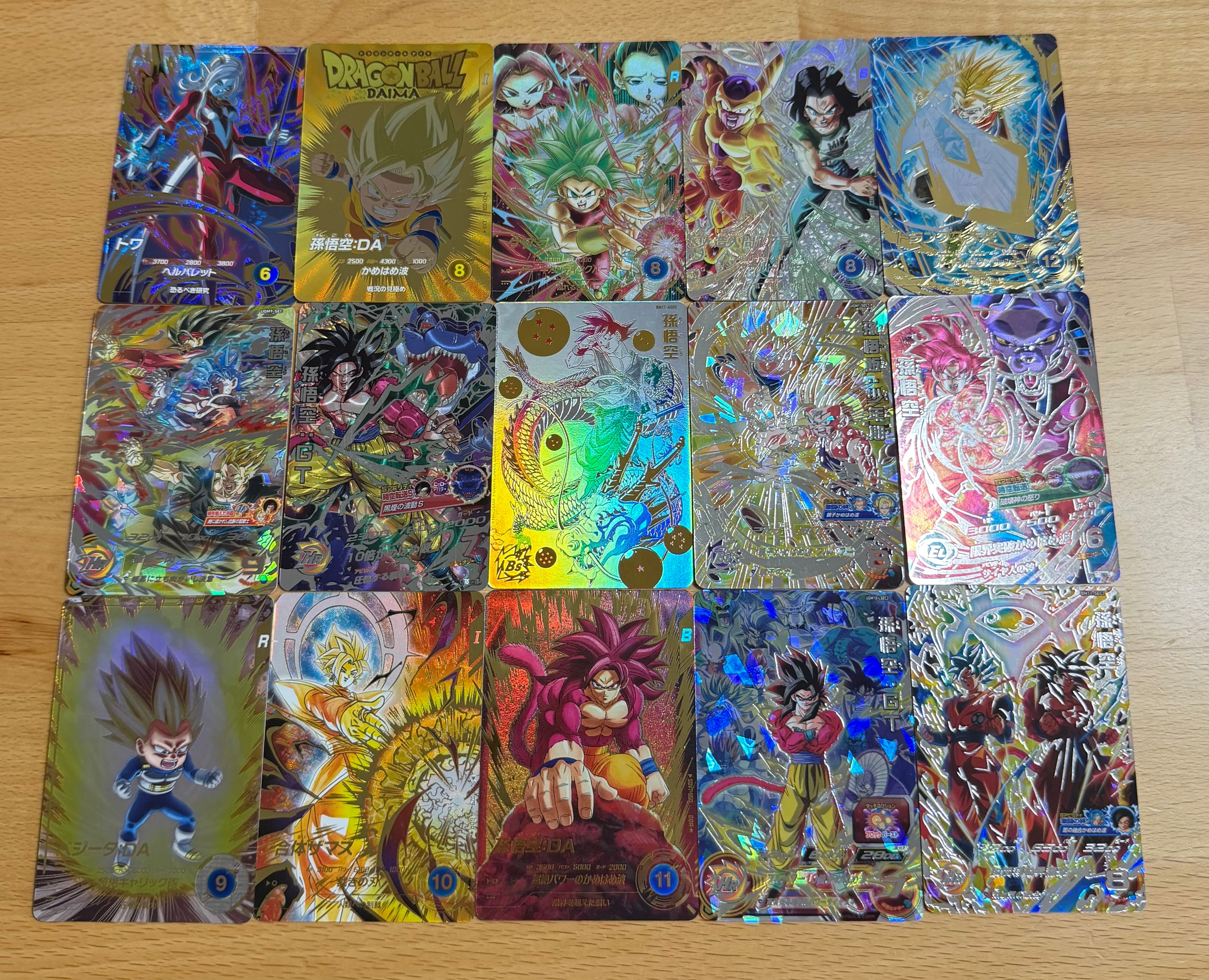 全15口！ドラゴンボールヒーローズ&ダイバーズ サンプル全種+シングル