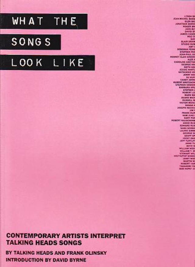 WHAT THE SONGS LOOK LIKE